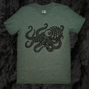 Adult Unisex Forest Octopus tee
