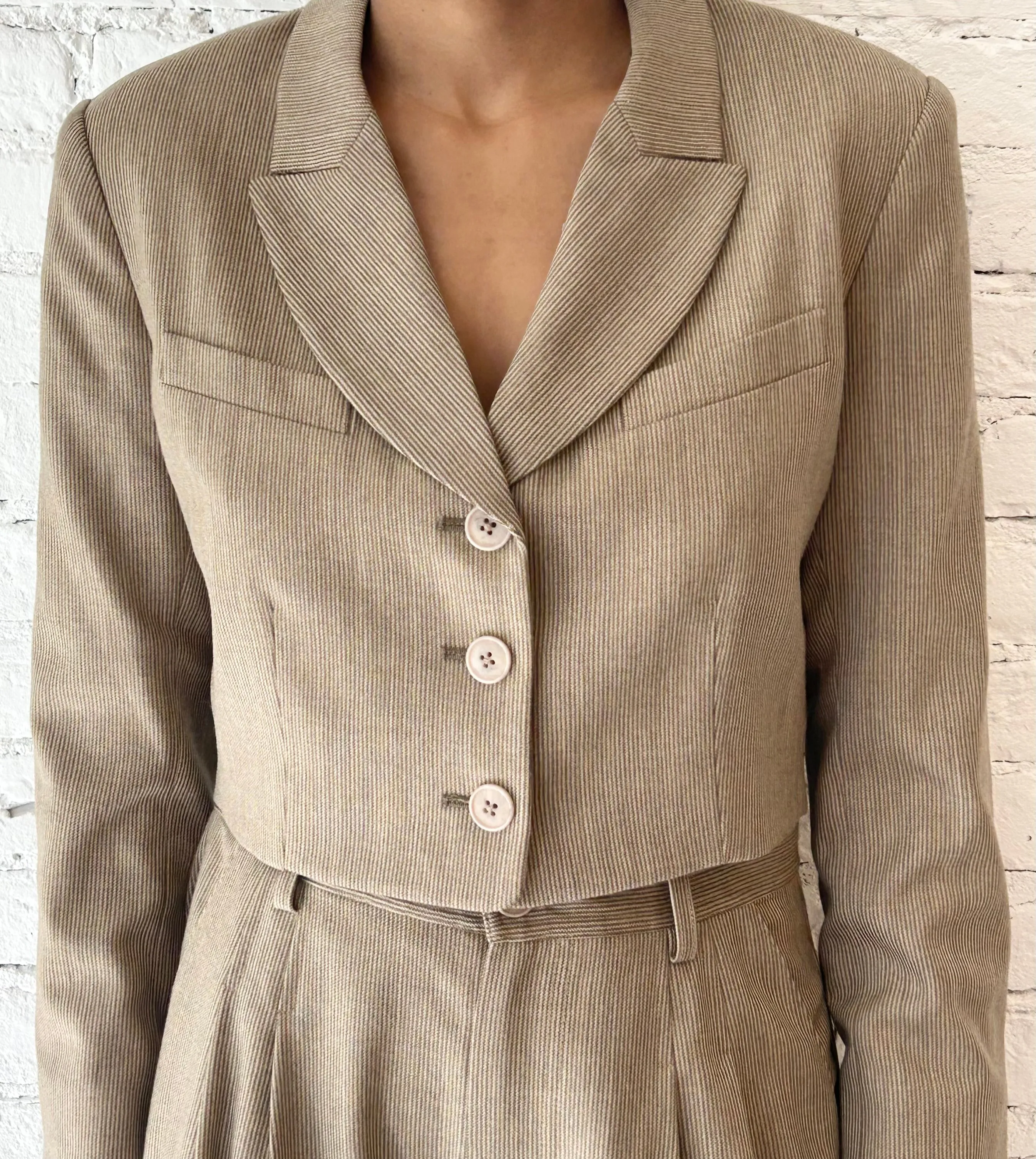 Ash Pant - Wool - Stripe