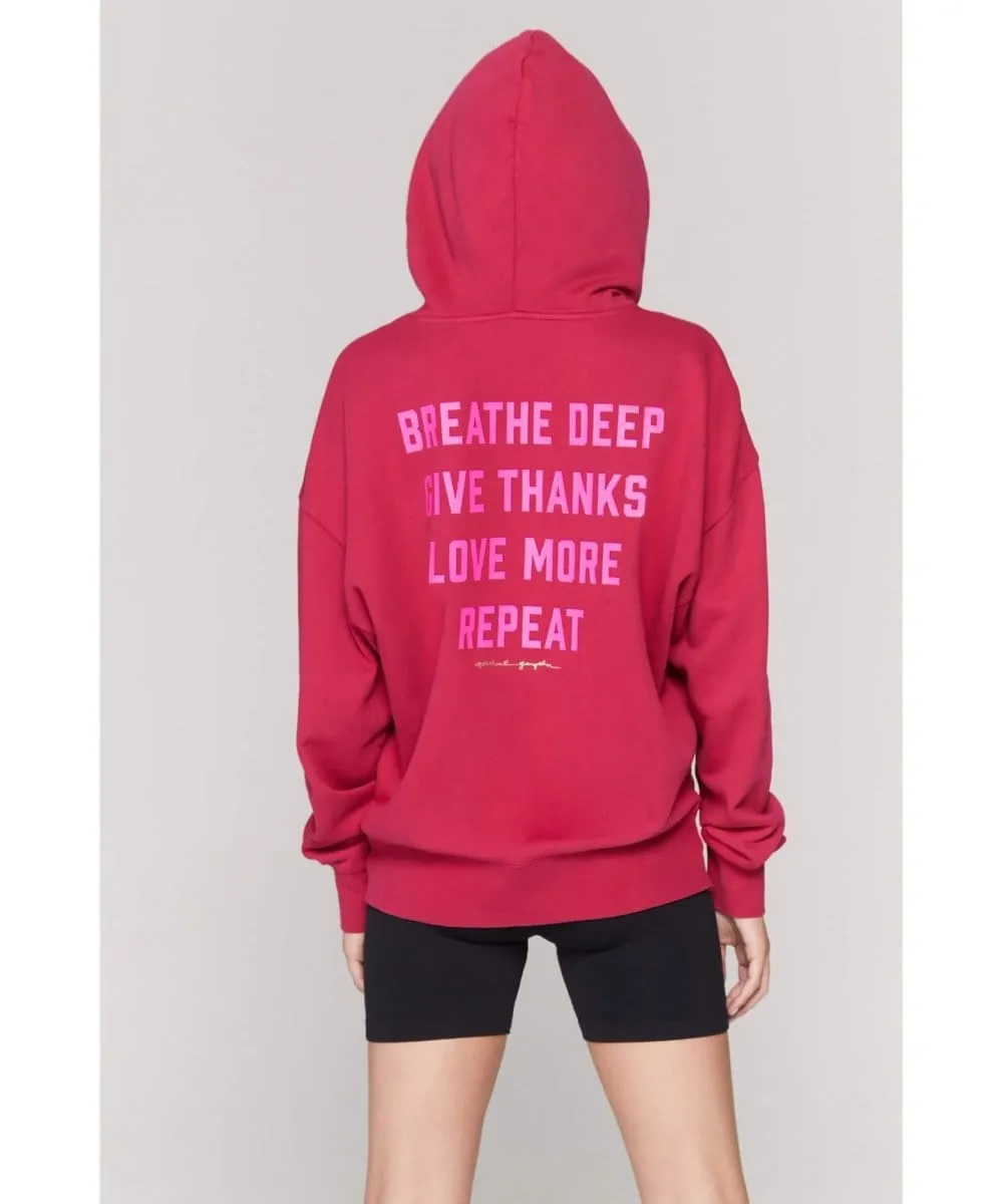 Breathe Deep Oversized Hoodie