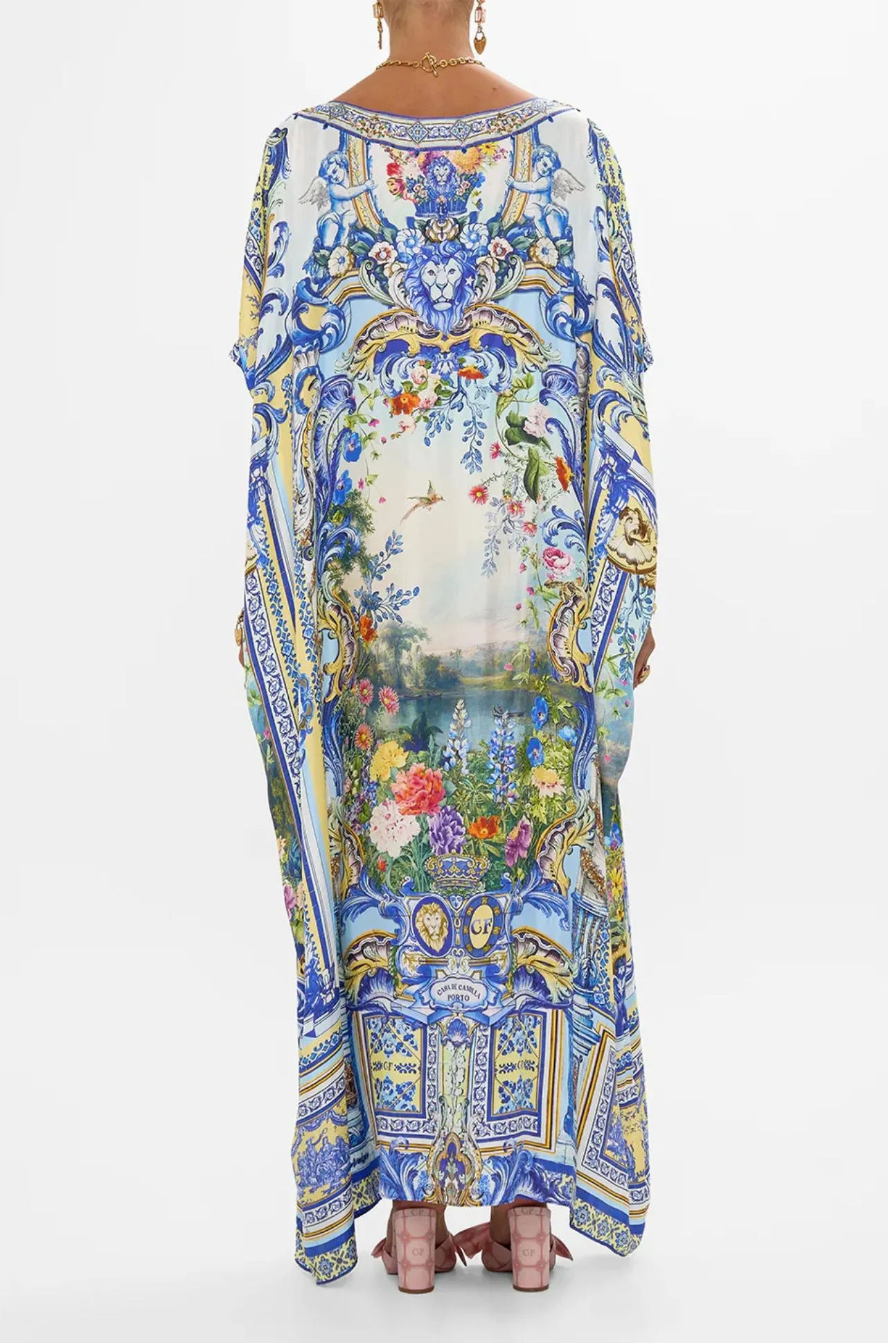 Camilla - Wall To Wall Wonders Round Neck Kaftan