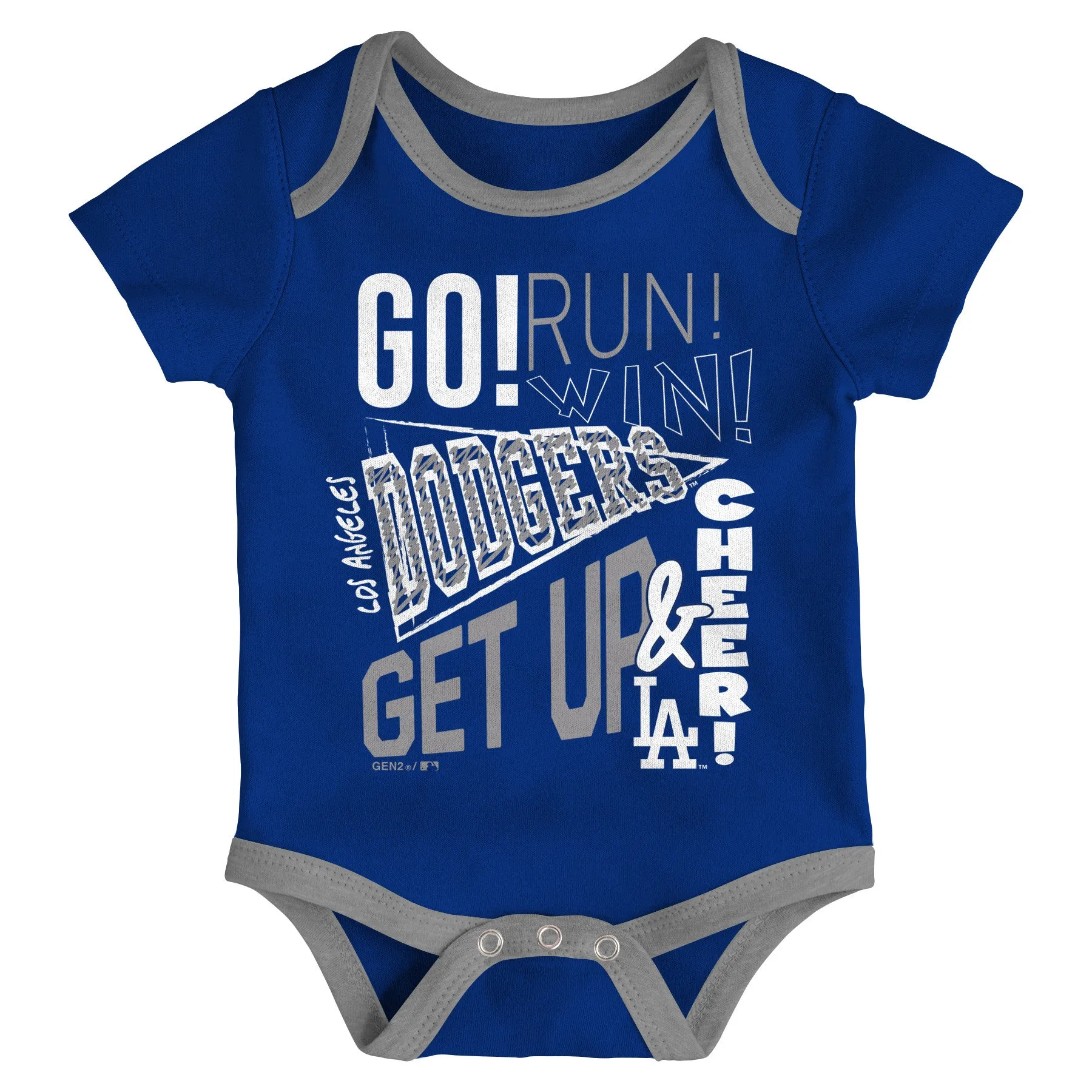 Dodgers Get Up and Cheer 3 Pack