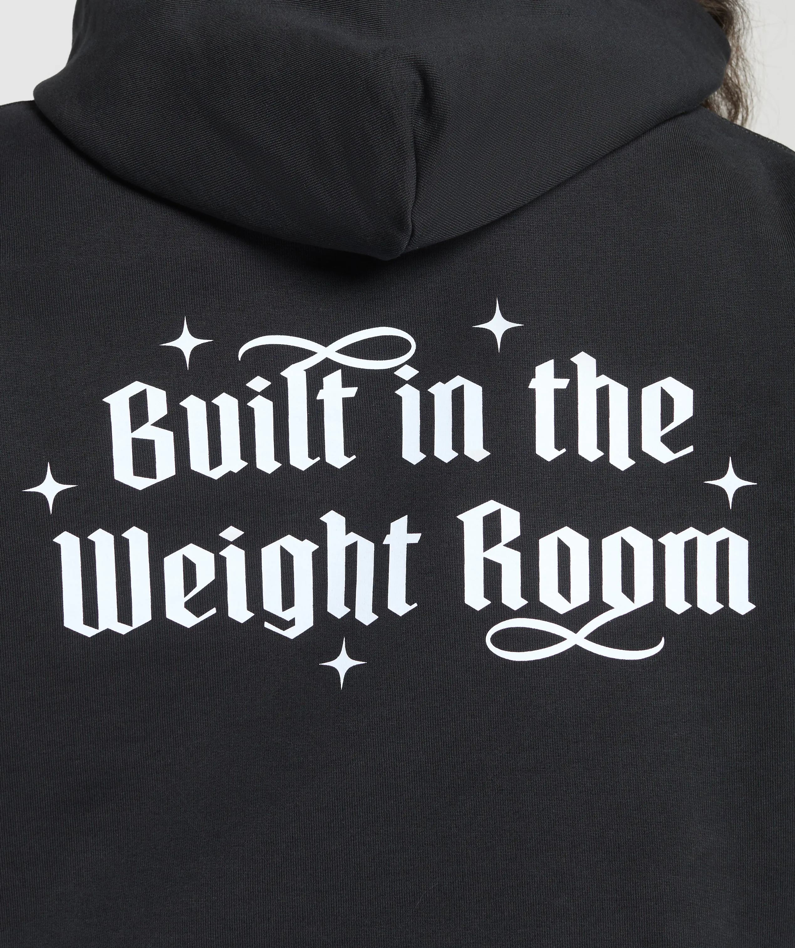 Gymshark Built In The Weight Room Hoodie - Black