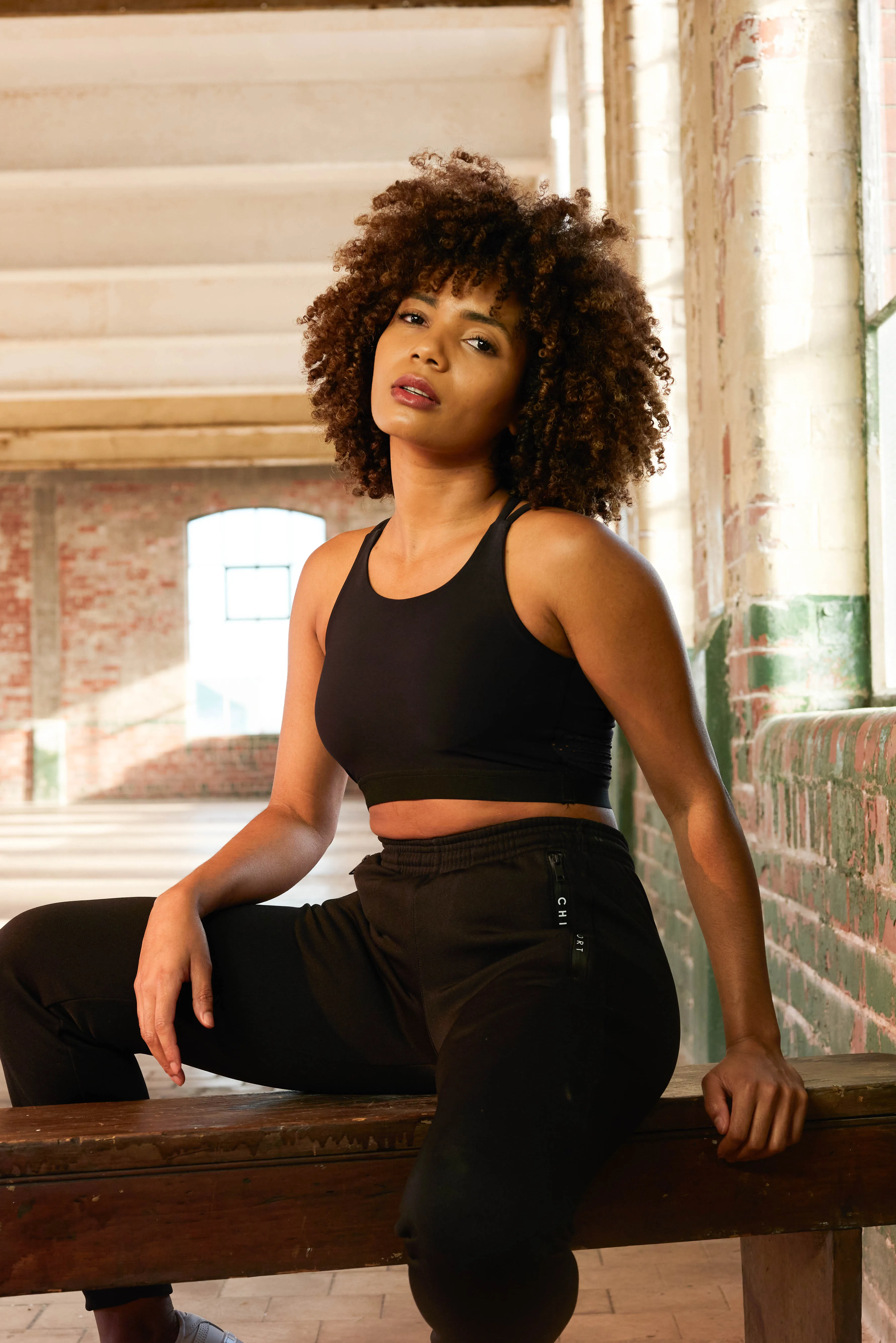 Ignite Sports Bra in Black