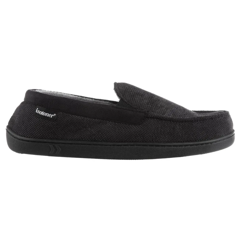 Men’s Diamond Corduroy Moccasin Slippers