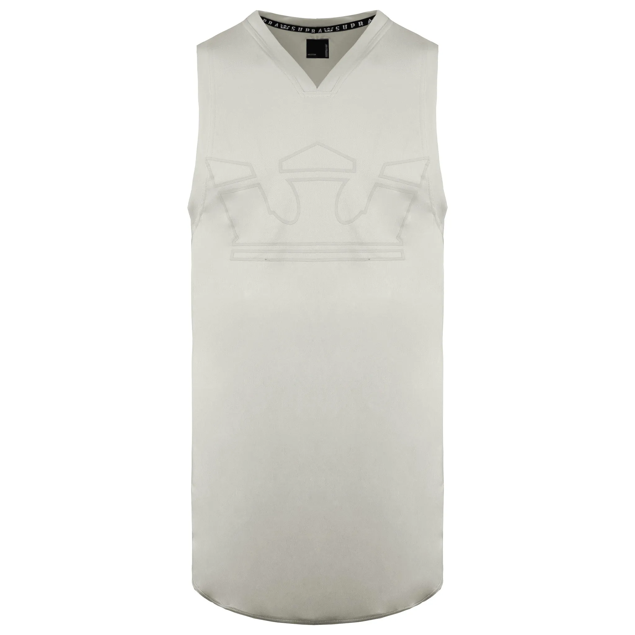 Supra Plain Mens Off White Vest