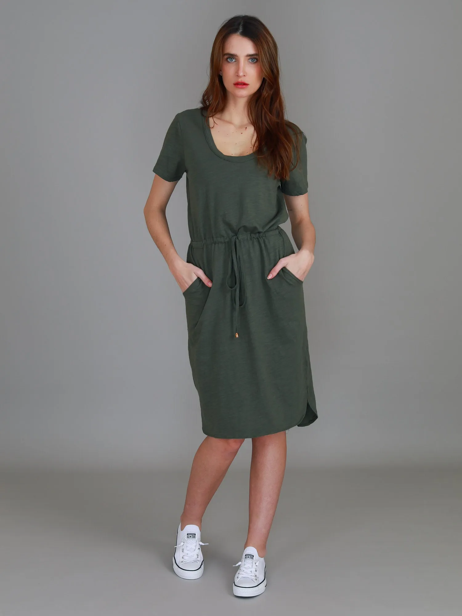 Tess Drawstring Dress