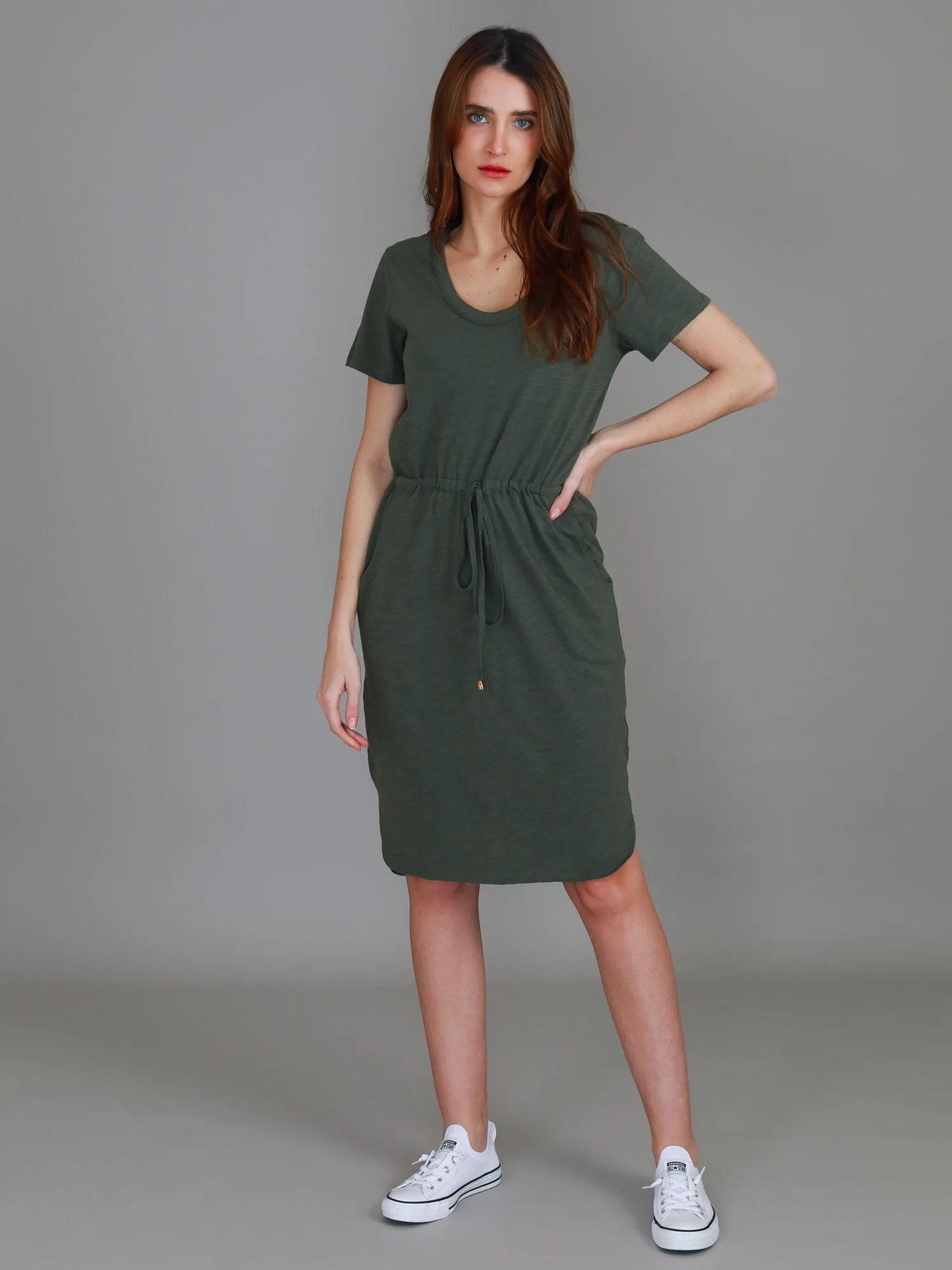 Tess Drawstring Dress