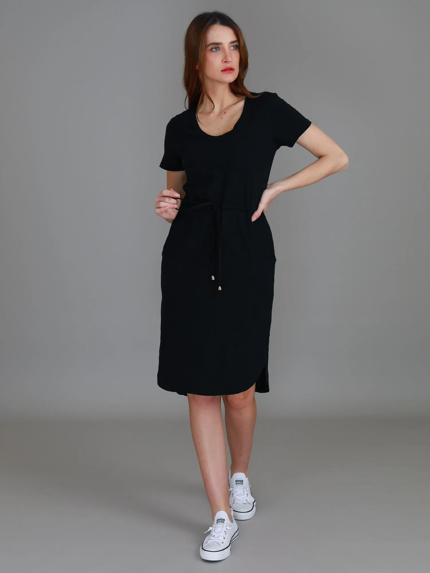 Tess Drawstring Dress