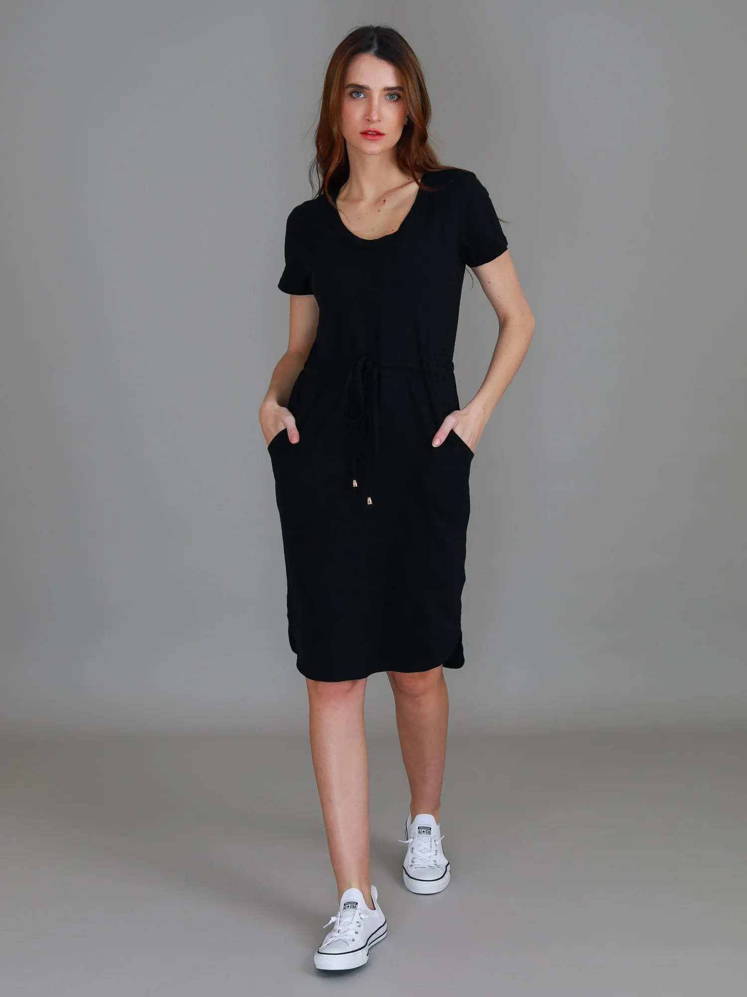 Tess Drawstring Dress