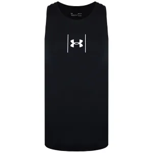 Under Armour Speed Stride Mens Black Shock Singlet Vest