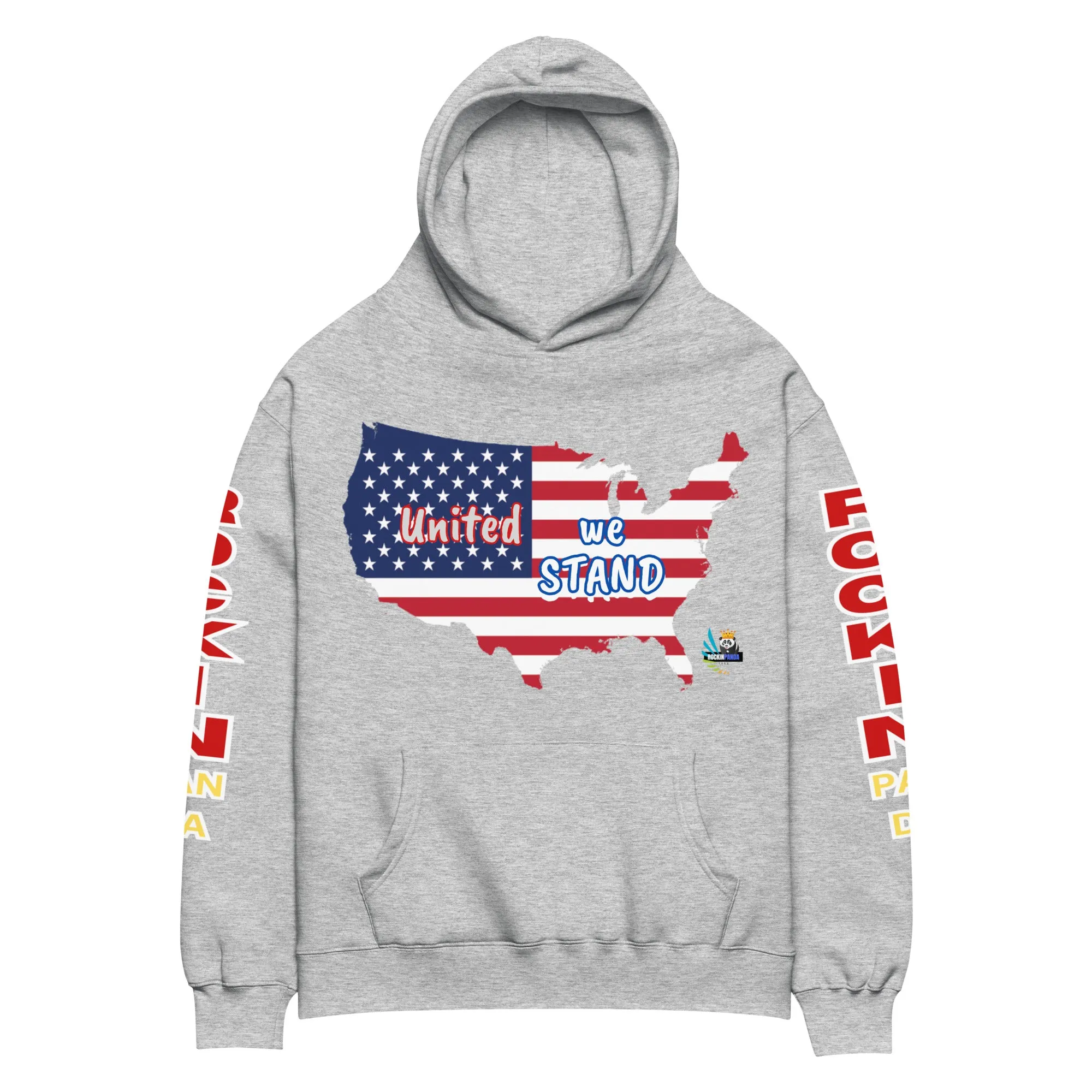 United We Stand - Let Freedom Reign Unisex Oversized Hoodie