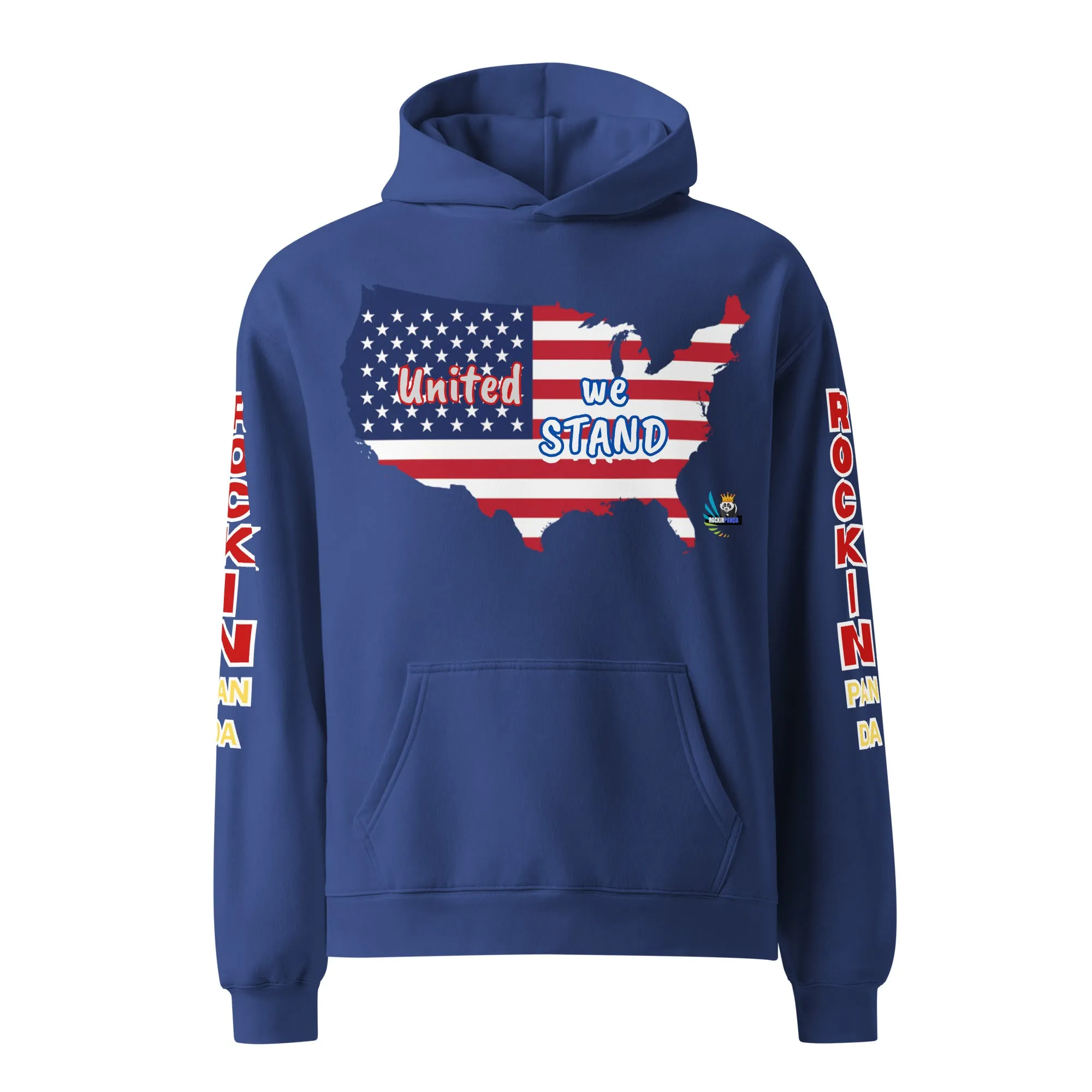 United We Stand - Let Freedom Reign Unisex Oversized Hoodie