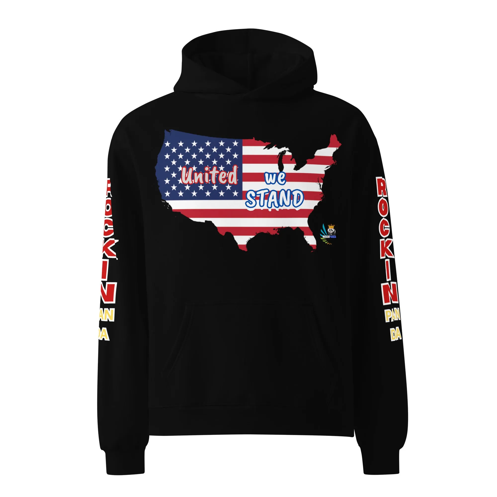 United We Stand - Let Freedom Reign Unisex Oversized Hoodie