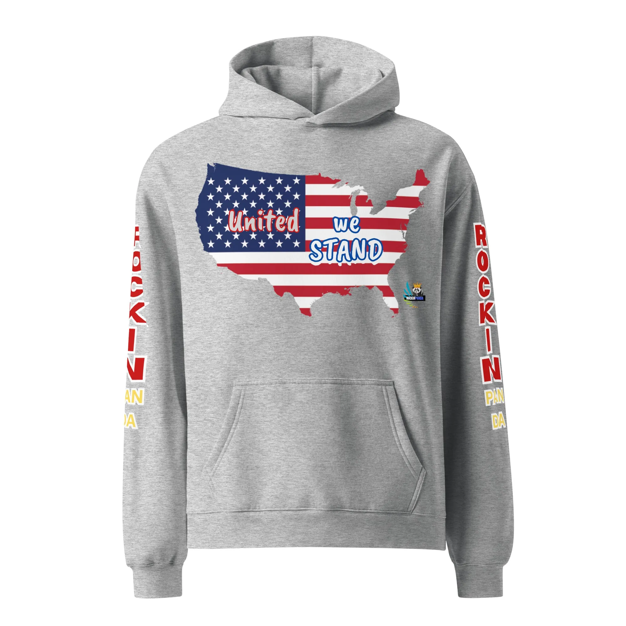 United We Stand - Let Freedom Reign Unisex Oversized Hoodie