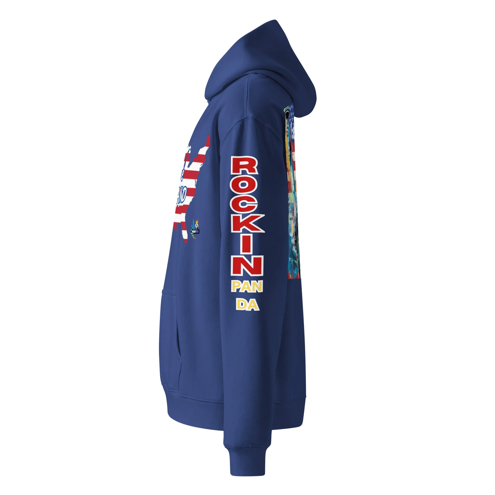 United We Stand - Let Freedom Reign Unisex Oversized Hoodie