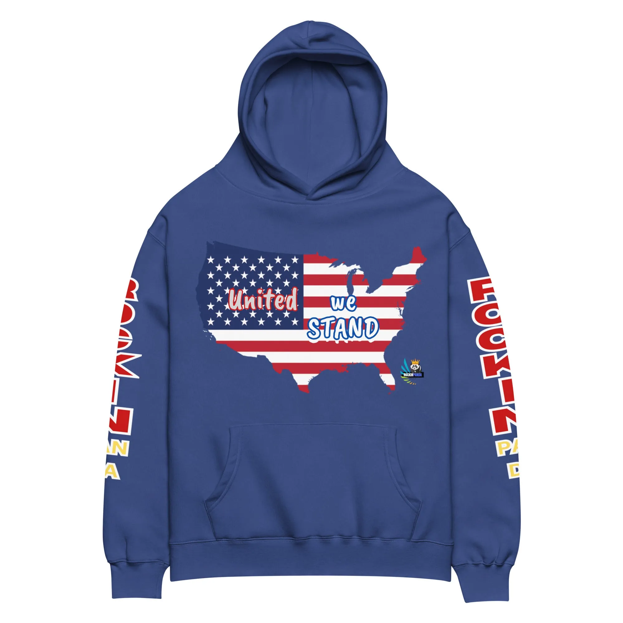 United We Stand - Let Freedom Reign Unisex Oversized Hoodie