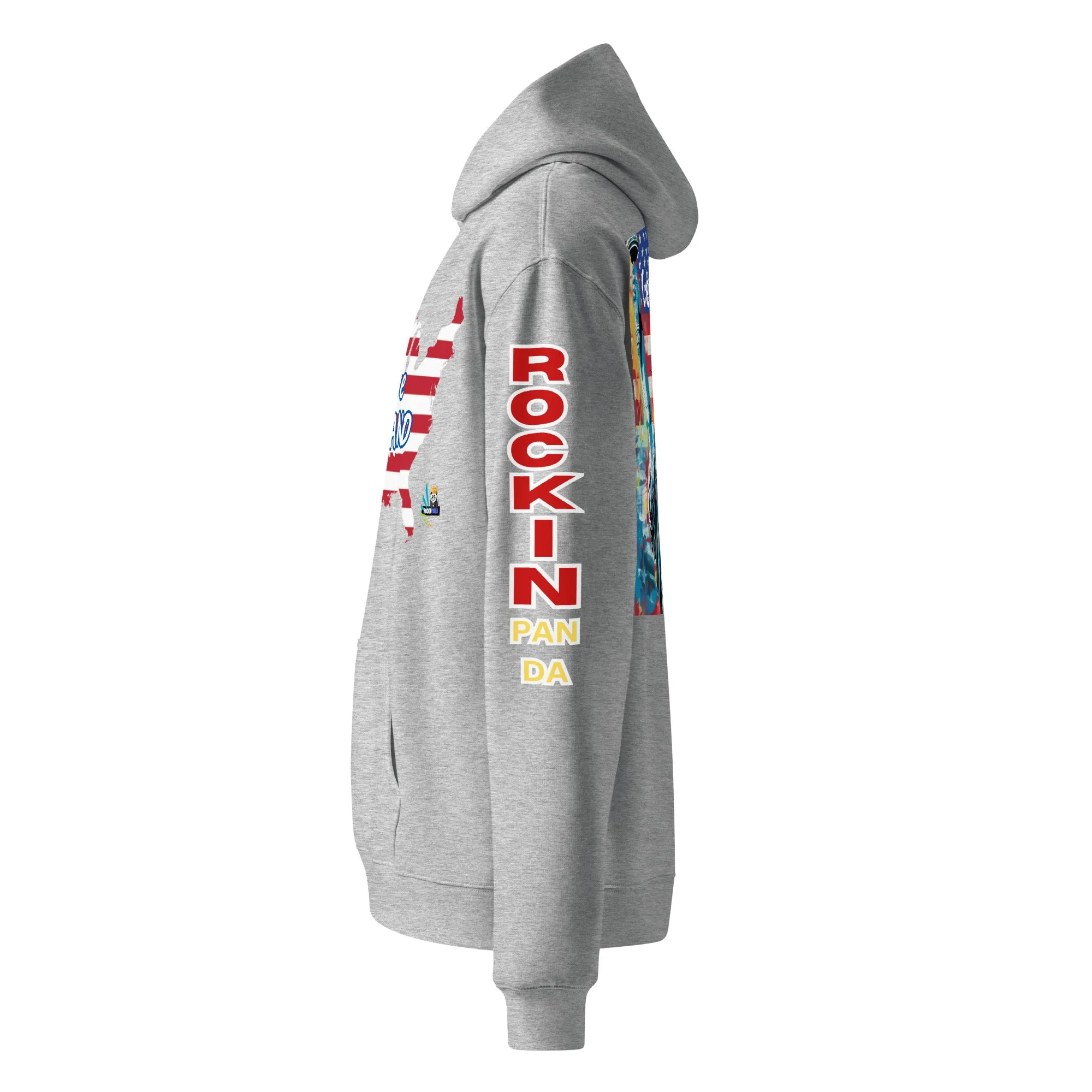 United We Stand - Let Freedom Reign Unisex Oversized Hoodie