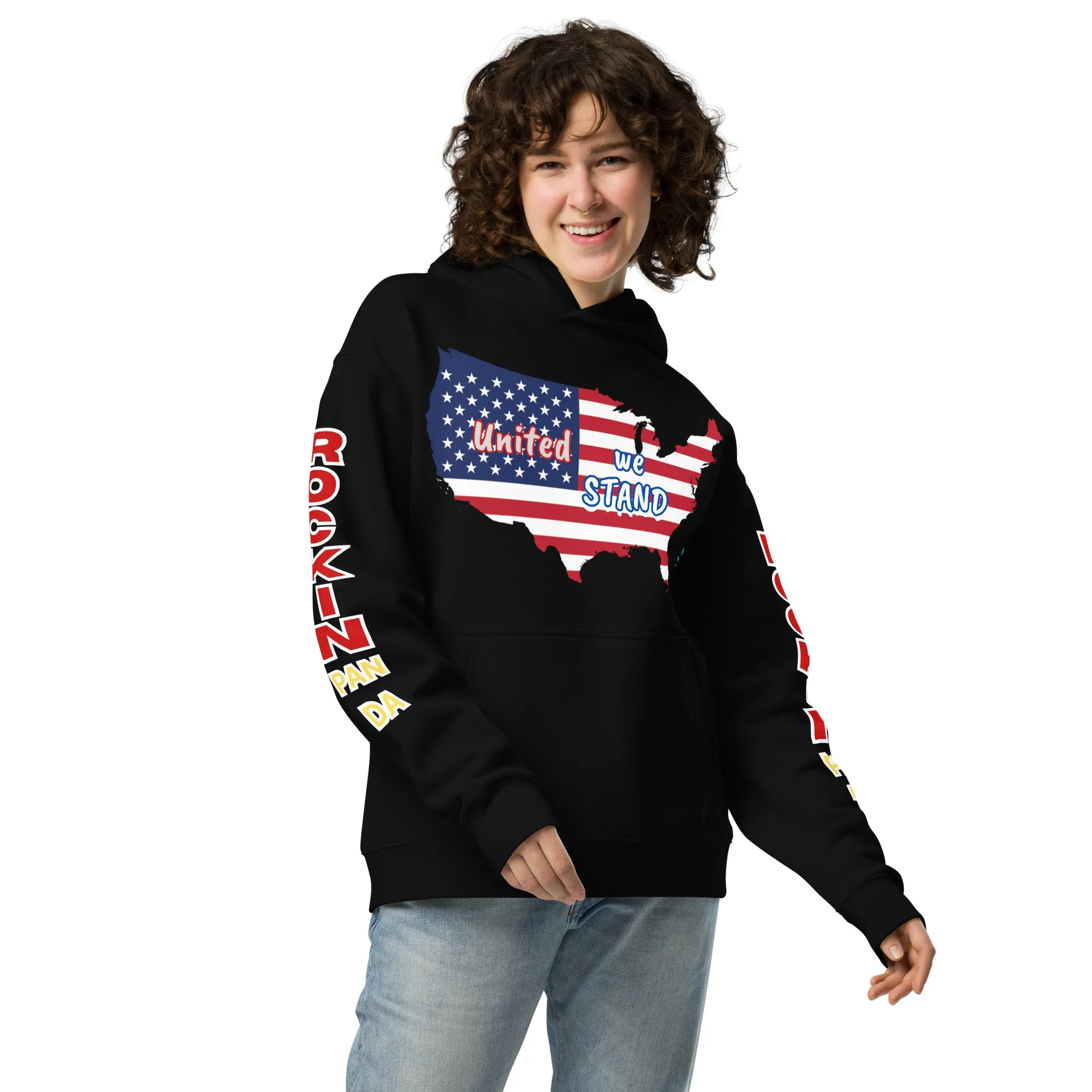 United We Stand - Let Freedom Reign Unisex Oversized Hoodie