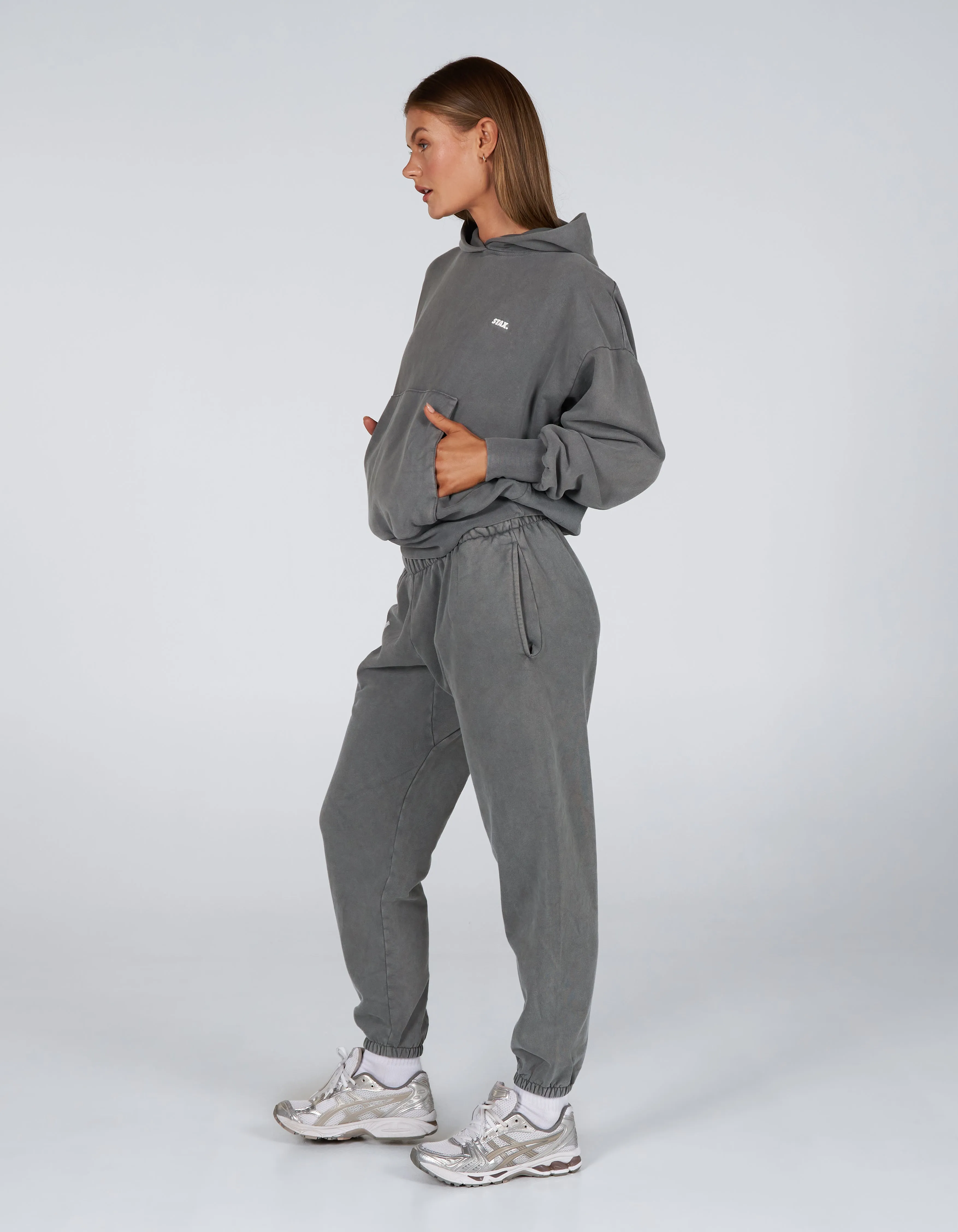 W23 Hoodie- Stone