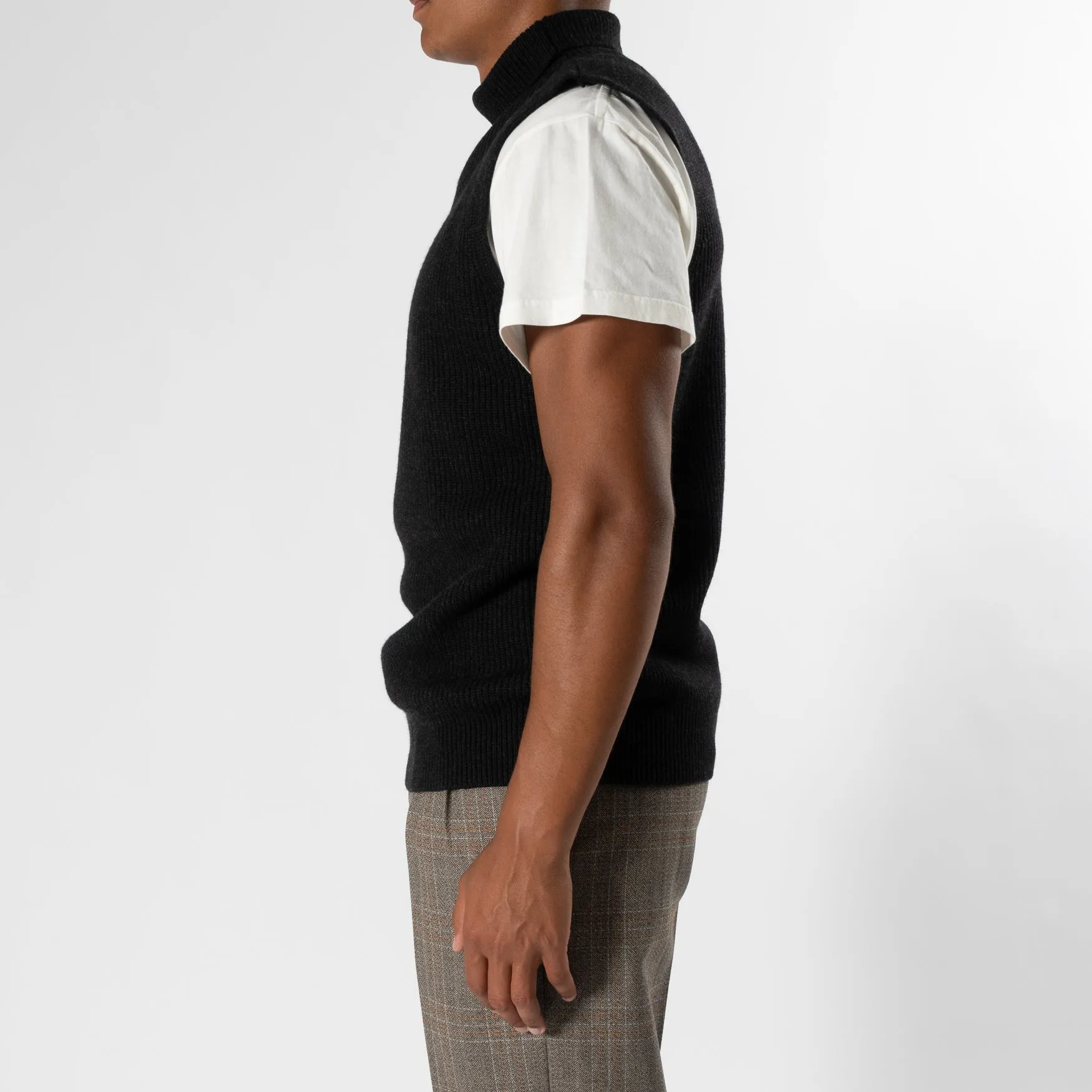 WOOL ROLLNECK SLIPOVER Antracite
