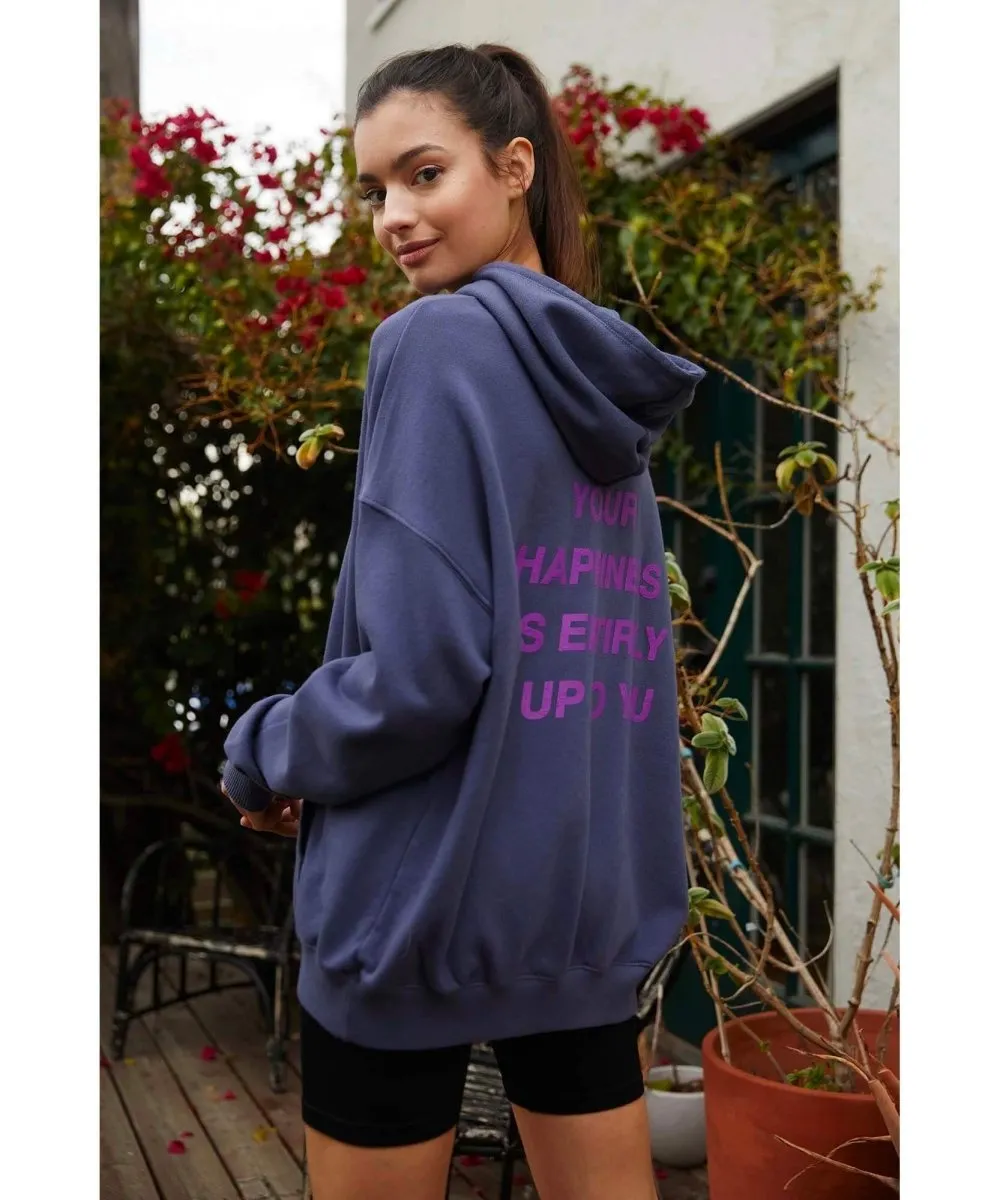 Your Happiness Is Entirely Up To You Hoodie Night